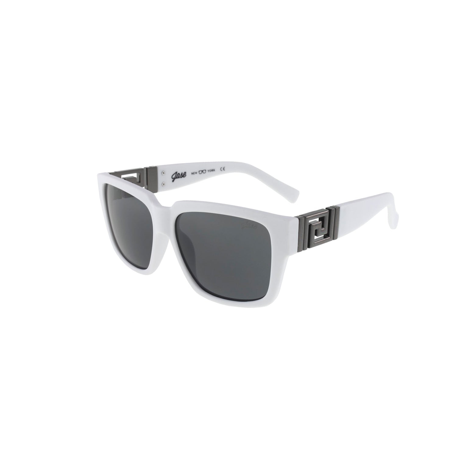 Jase New York Victor Sunglasses in Matte White