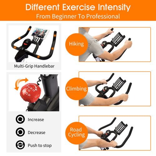 Load image into Gallery viewer, Indoor Spin Bike Cycling Stationary Exercise Bikes for Home Gym
